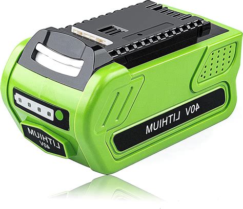 greenworks 40v lithium battery|greenworks compatible 40v battery.